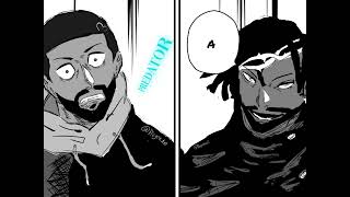 Not like us -Kendrick vs drake manga animation