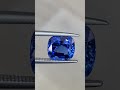 Cushion cut blue sapphire 717 carats