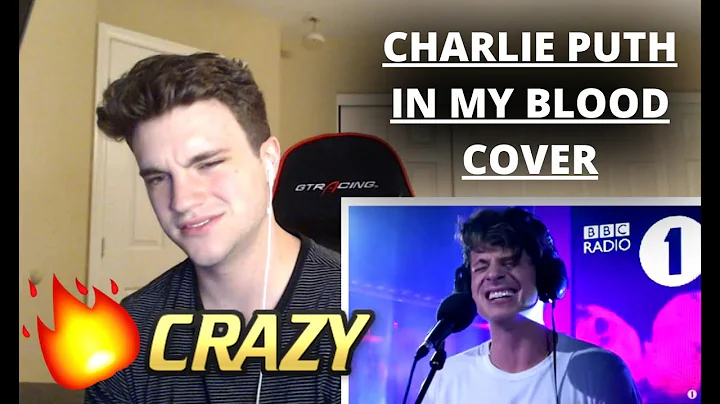 CHARLIE PUTH - IN MY BLOOD LIVE (SHAWN MENDES COVER) *REACTION*
