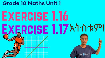 Grade 10 Maths Unit 1: Exercise 1.16 and 1.17 (based on 1.2.4 Graphs of Functions)