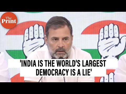 &#39;This is not freezing of Congress party&#39;s bank accounts, this is the freezing of Indian democracy&#39;