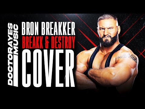 Bron Breakker Breakk And Destroy METAL COVER