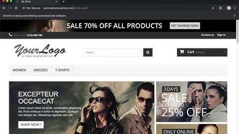 First Selenium Project