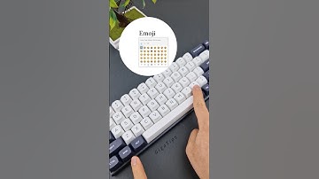 Use This Nethod To Add Emojis !! | #keyboard #asmrkeyboard #asmr #pc