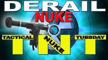 Tactical Nuke Tuesday: Derail Nuke (MW2 Worst Map?) Modern Warfare 2 (TNT)