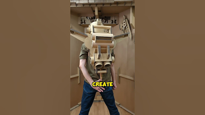 The Cardboard Man 😱