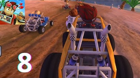 Beach Buggy Racing - Gameplay Walkthrough Part 8 - Chowder Bowl  : Level [1-5] (iOS, Android)
