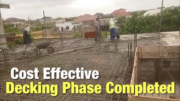 Building In Ghana 🇬🇭 | Complete Cut Down Cost On Decking Building Your Dream House In Ghana Africa 
