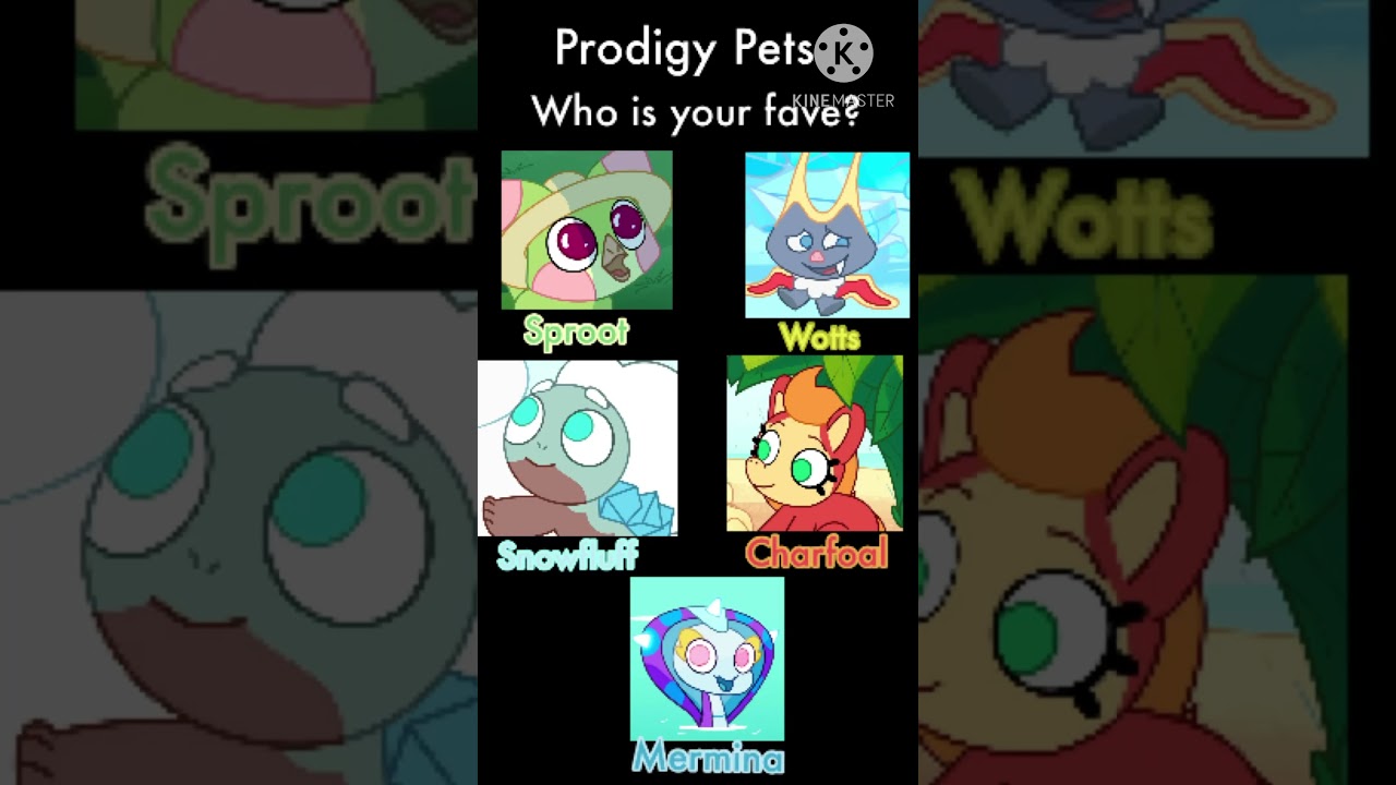 Who is the cutest Prodigy Starter Pet? 