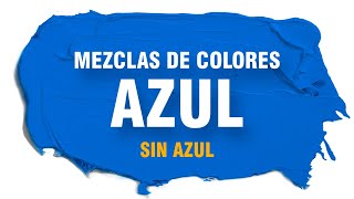 COMO HACER EL COLOR AZUL 🔵 [Sin pintura azul]