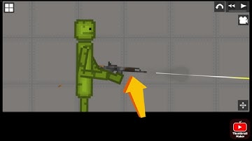 how to grab a gun and shoot it melon playground