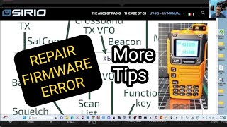 uv-k5 - k6 , fix fagci reborn , back up radio , & install/ overview ijv software