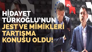 Murat Kurum Konuşurken Hidayet Türkoğlu’nun Jest ve Mimikleri Tartışma Konusu Oldu!