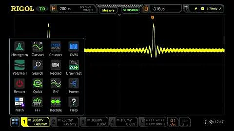 RIGOL MSO5000 integrates a Digital Voltmeter