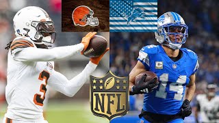 Cleveland Browns vs Detroit Lions Game Highlights | 2025 NFL Season Week 4 (Reaction)