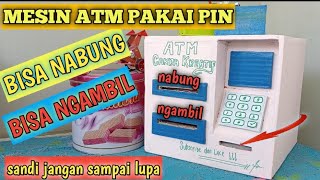 Buat sendiri mesin ATM dari KARDUS, bisa nabung dan ambil UANG jadi kaya raya