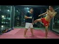 Belajar dasar muaythai