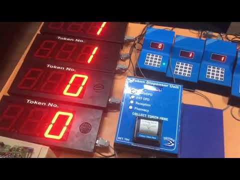 Electronic Queue Management system - YouTube