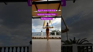#aerialyoga #warsztaty #mobility #izolacje #highheels #krakow 18.11.23 #grancanaria #saranakanarach