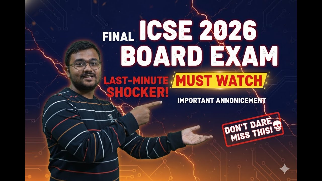 Watch this video if you want to score 100 mark in every subject in ICSE ...