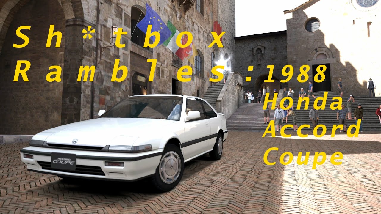 Economy-Car Rambles: '88 Honda Accord Coupe