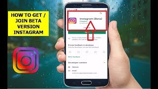 How to get /join beta version instagram ...