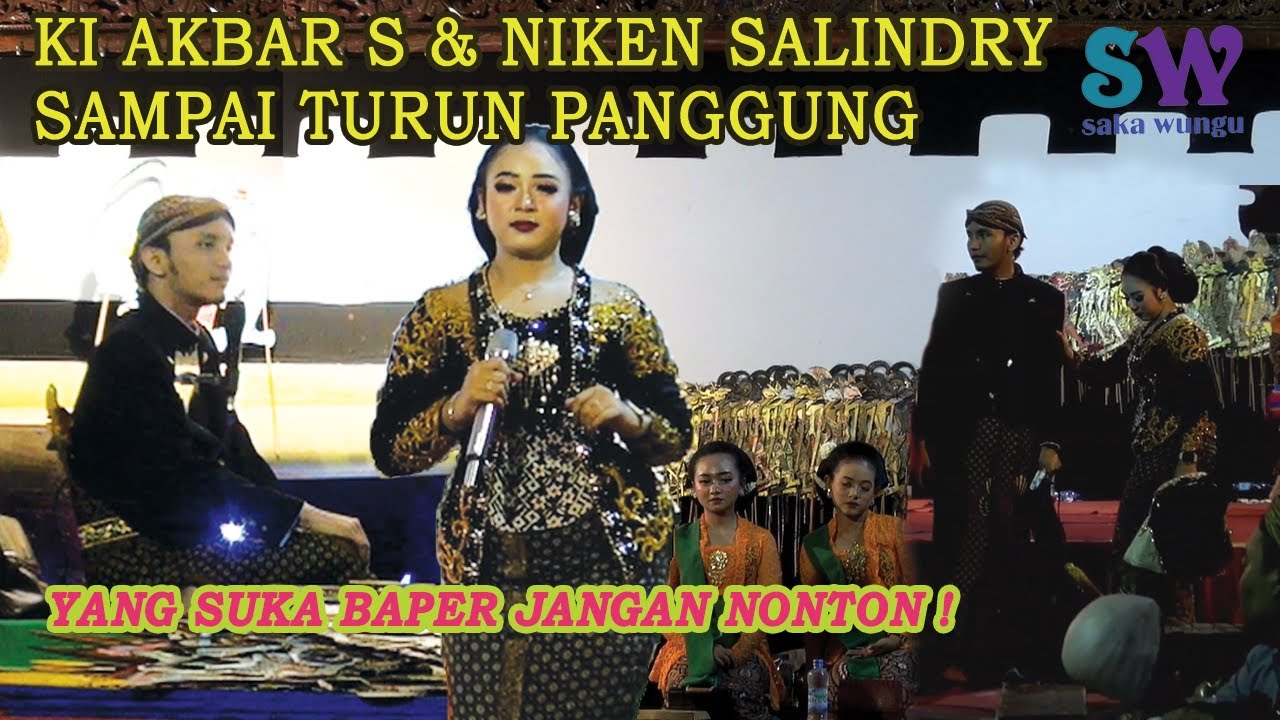 KI AKBAR SYAHALAM, NIKEN SALINDRY SETIA MENEMANI SAMPAI AKHIR PAGELARAN.