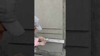 Plaster Grooping Design