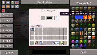 Tekkit - Electrolyzed water cells