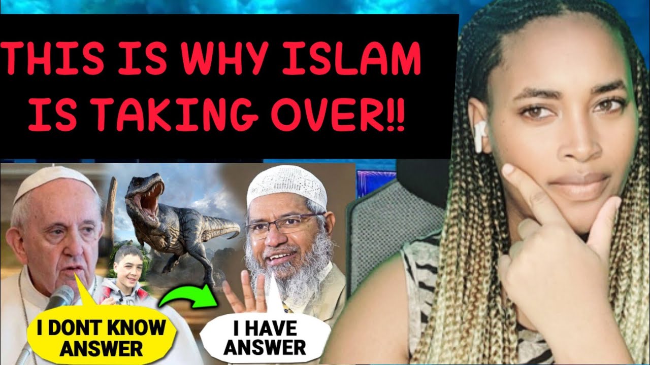 THE POPE FAILED TO ANSWER A SIMPLE QUESTION FROM A KID! - Dr Zakir Naik Amazing Answer 2024 Reaction