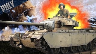 CENTURION TANK FAIL MONTAGE! - War Thunder Tanks Gameplay