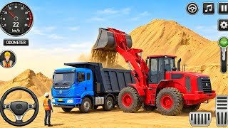 JCB Bulldozer Simulator 3D Game || JCB Road Construction Excavator || Android Gameplay  screenshot 2