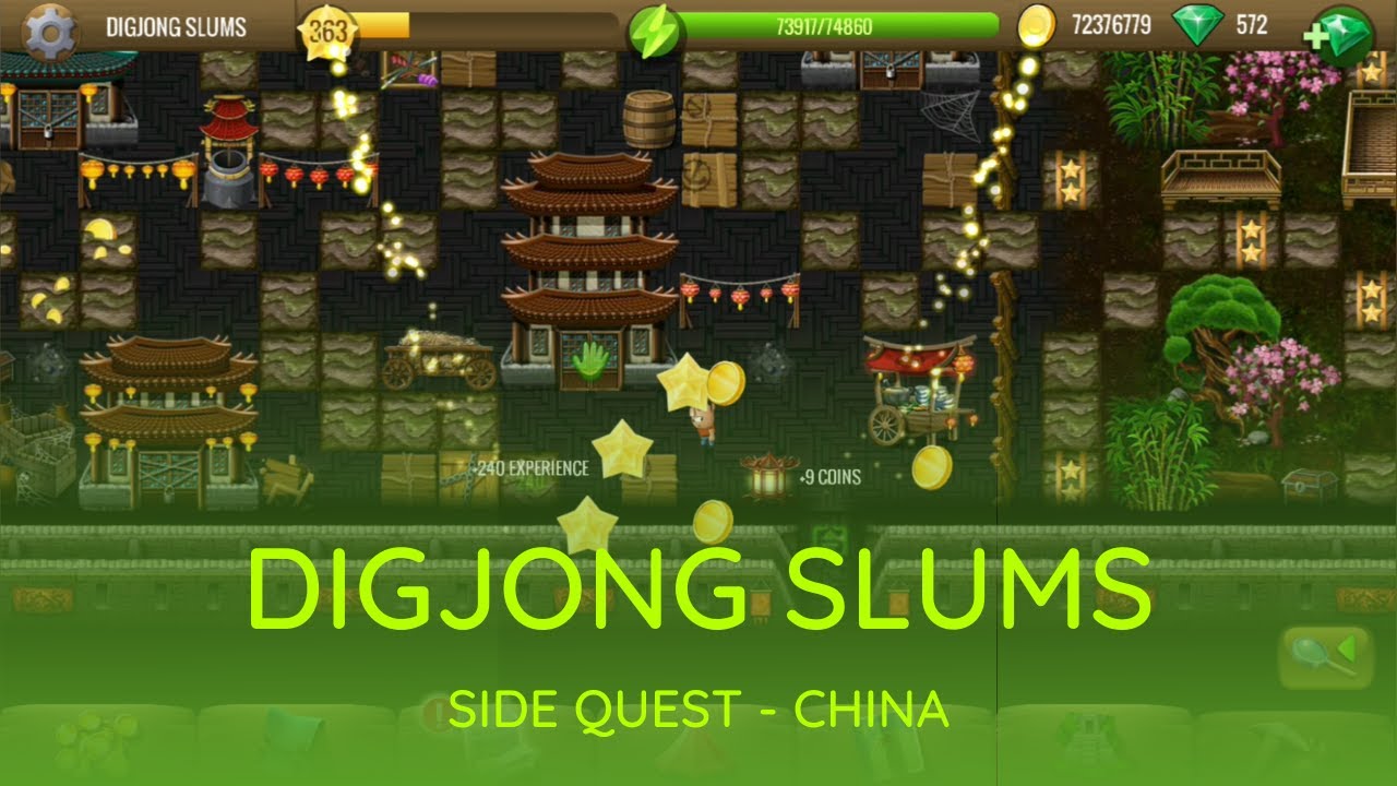 Digjong Slums - China Side Quest - Diggy's Adventure