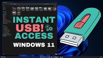 FLASH DRIVE Auto Opens File Explorer on Insert Every Time! (Windows 11)