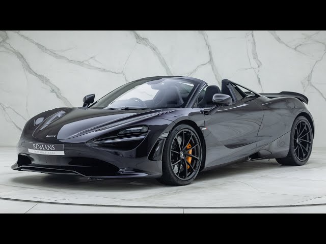 2023 McLaren 750S Spider - MSO Amethyst Black Metallic