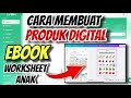 Cara Buat Produk Digital Ebook Buat Dijual di LYNK.ID