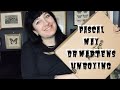 Unboxing dr martens 1460 pascal max  haul doc martens goth fashion alt girl