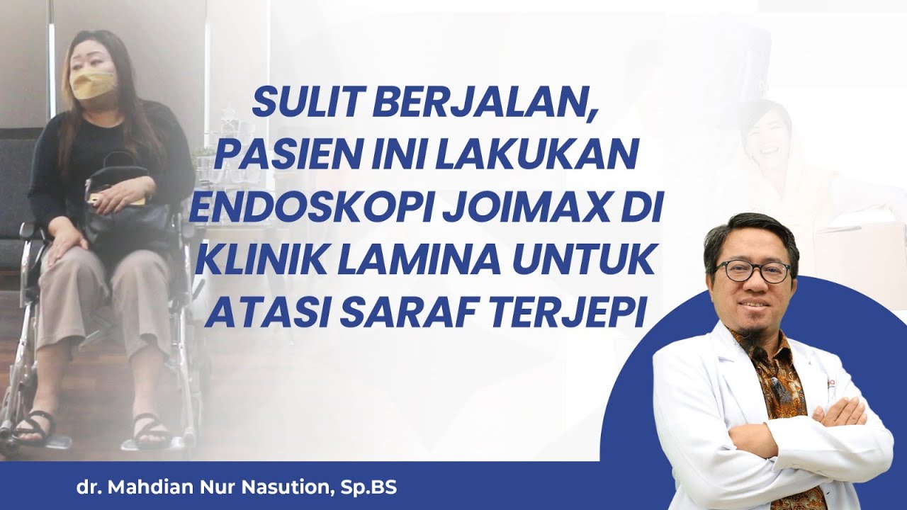 SUDAH TIDAK BISA BERJALAN KARENA SARAF KEJEPIT, PASIEN INI SEMBUH