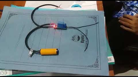Instalasi dan Pengujian Sensor Infrared Proximity E18-D80NK dengan Relay 5V 1 Channel