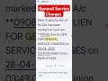 Union Bank General Service Charges Kya Hai | General Service Charges Recover Kaise Kare | Union App