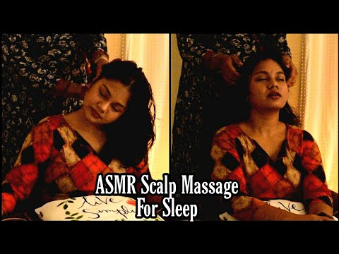 ASMR Scalp Massage - Intense Indian Head Massage & Scratching For Relaxation - Headache Relief