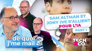 Sam Altman et Jony Ive prépareraient un appareil dédié à l'IA DQJMM (1/2)