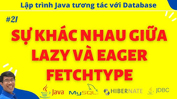 Hibernate 21. Phân biệt LAZY và EAGER loading trong Hibernate