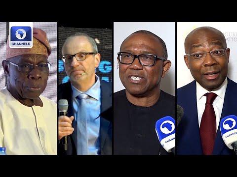 Obasanjo, Peter Obi, Stefan Dercon Others Speak On Developing Nigeria