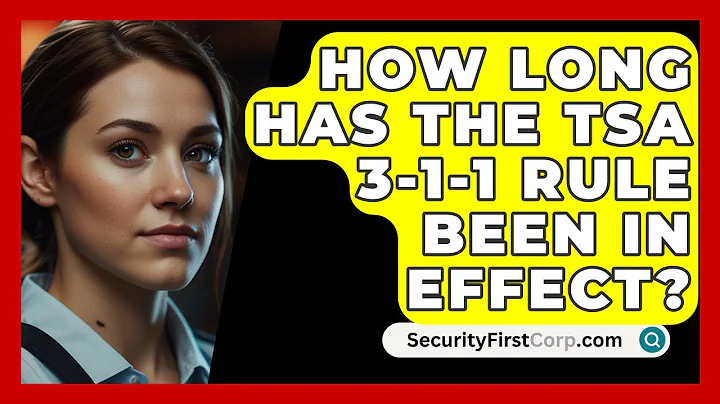 How Long Has The TSA 3-1-1 Rule Been In Effect? - SecurityFirstCorp.com