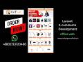 Laravel Ecommerce Web site Development Service -arifsoft.online
