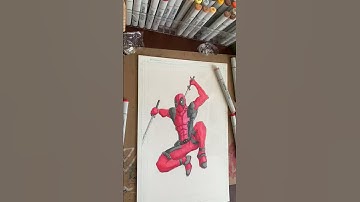 Deadpool Coloring