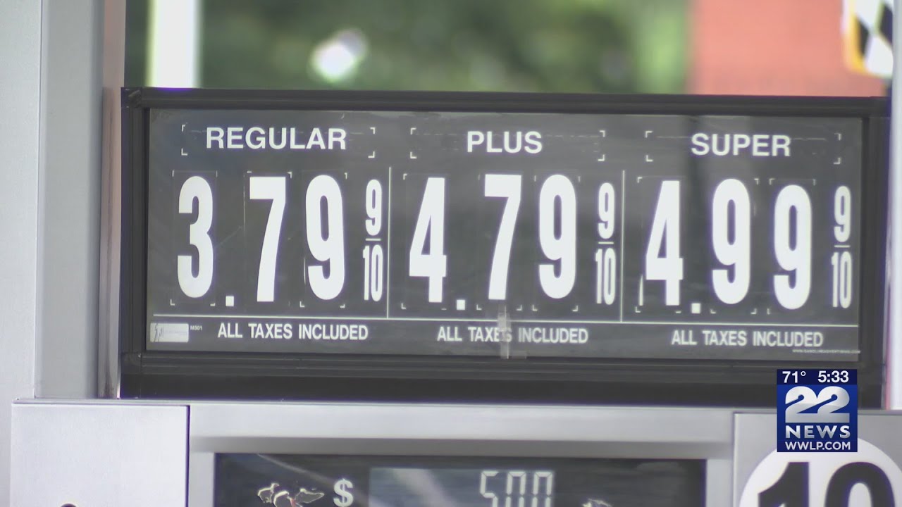 Massachusetts gas prices down 11 cents YouTube