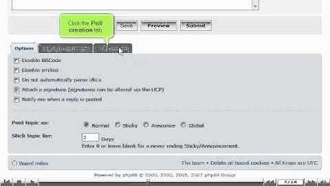 Setup a poll when starting a new topic in phpBB by VodaHost web hosting