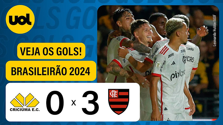 CRICIÚMA 0 X 3 FLAMENTO - BRASILEIRÃO 2024: VEJA OS GOLS